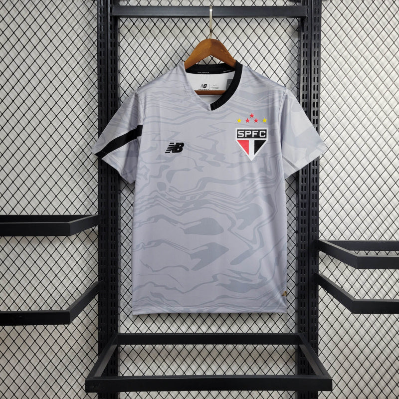 Camisa São Paulo Goleiro 24/25 - Cinzenta - New Balance - Masculina