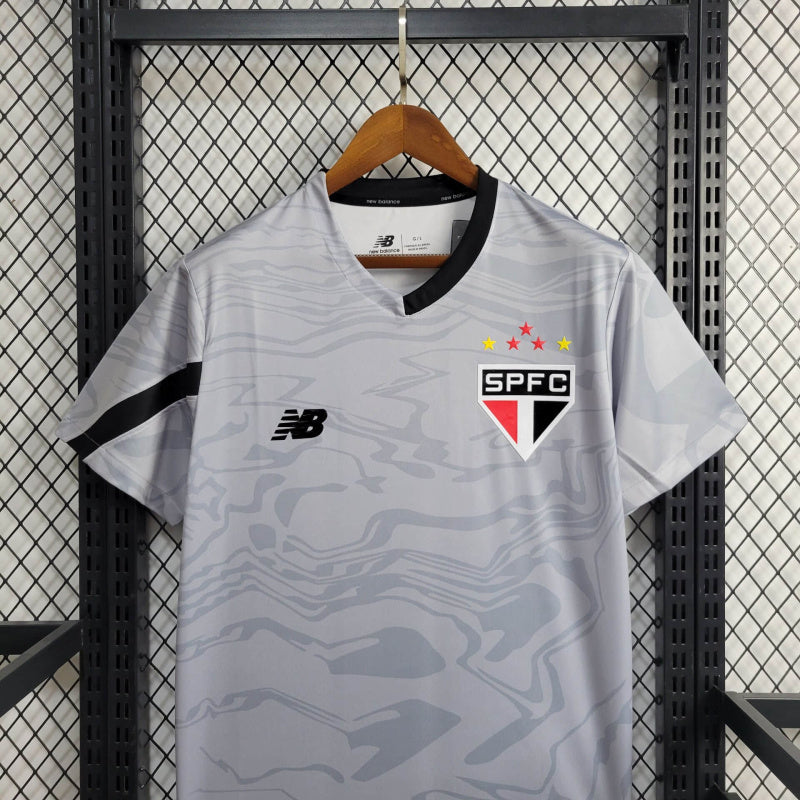 Camisa São Paulo Goleiro 24/25 - Cinzenta - New Balance - Masculina