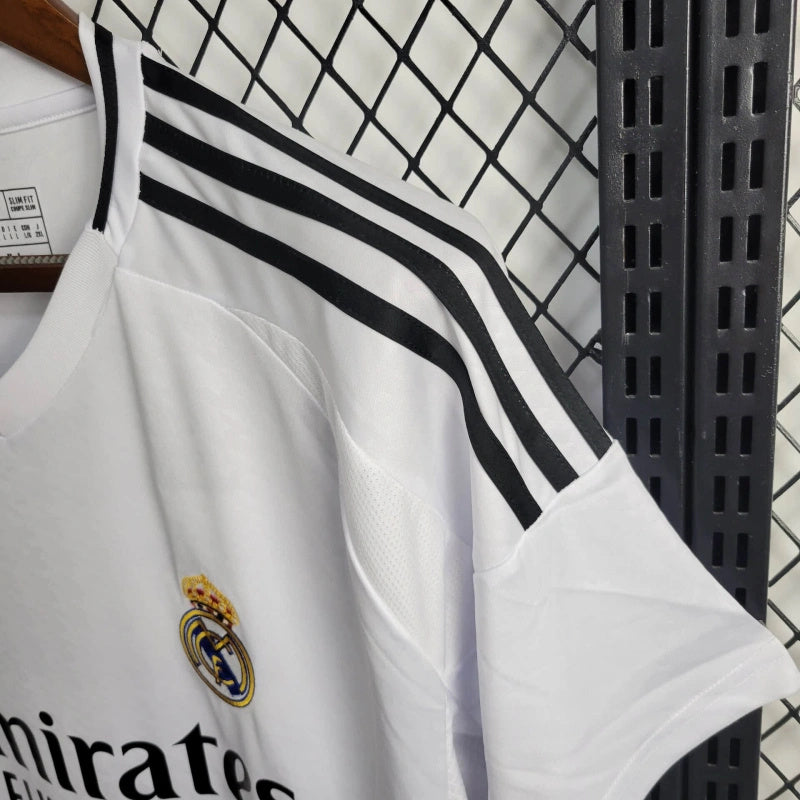 Camisa Real Madrid I 24/25 - Branca - Adidas - Masculina