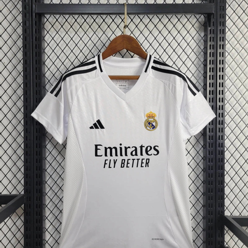 Camisa Real Madrid I 24/25 - Branca - Adidas - Feminina