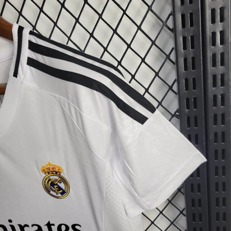 Camisa Real Madrid I 24/25 - Branca - Adidas - Feminina