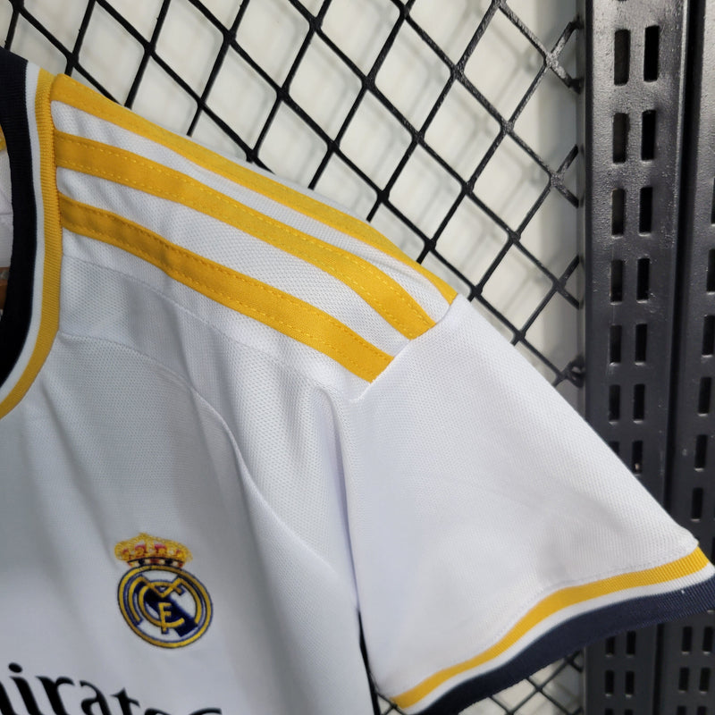 Camisa Real Madrid I 23/24 - Branca - Adidas - Feminina