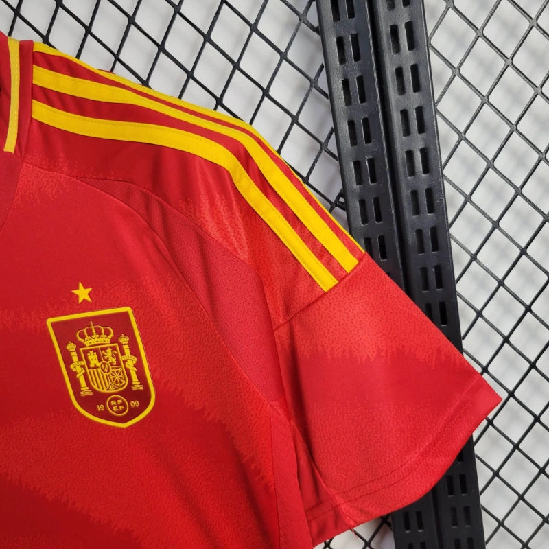 Camisa Seleção Espanha Home 24/25 Torcedor Adidas Masculina - Vermelha