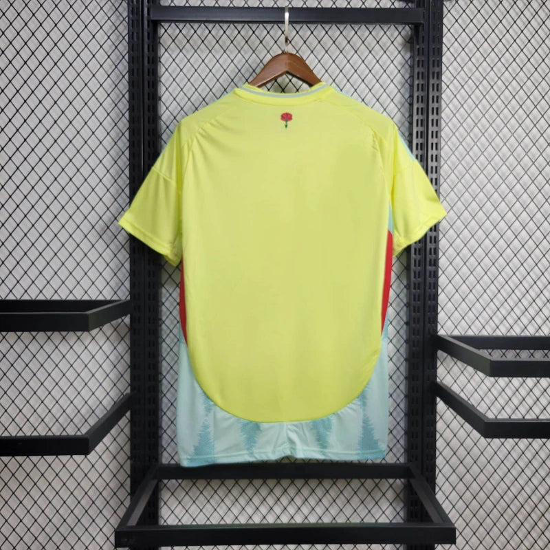 Camisa Seleção Espanha ALTERNATIVA  24/25 Torcedor Adidas Masculina - amarelo