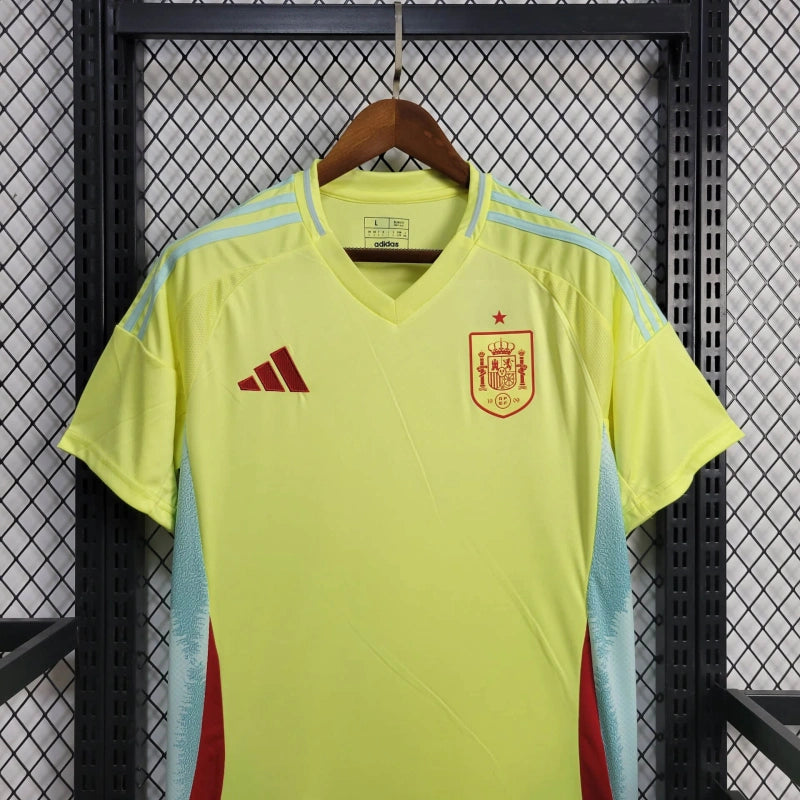 Camisa Seleção Espanha ALTERNATIVA  24/25 Torcedor Adidas Masculina - amarelo