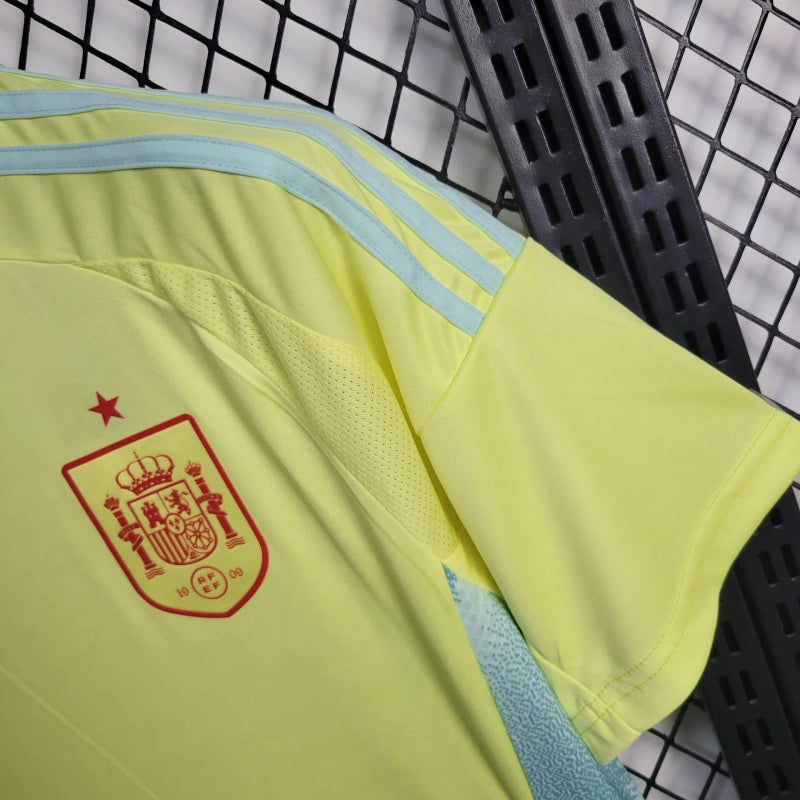 Camisa Seleção Espanha ALTERNATIVA  24/25 Torcedor Adidas Masculina - amarelo