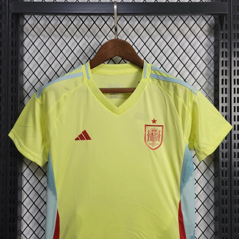 Kit Infantil  Espanha ALTERNATIVA 24/25  Adidas - amarelo