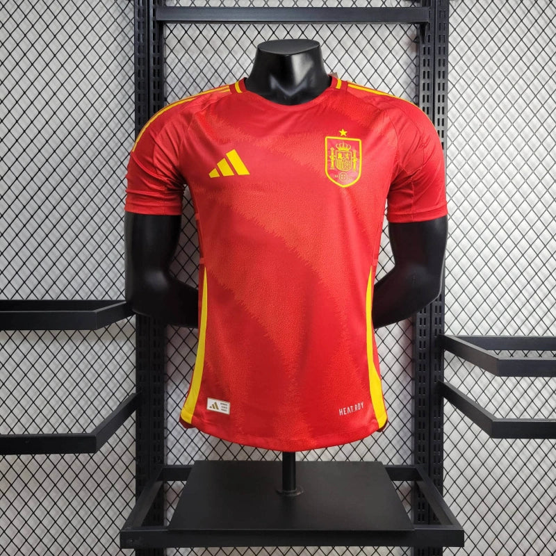 Camisa Espanha  24/25 Masculino Versão Jogador - Adidas-vermelho