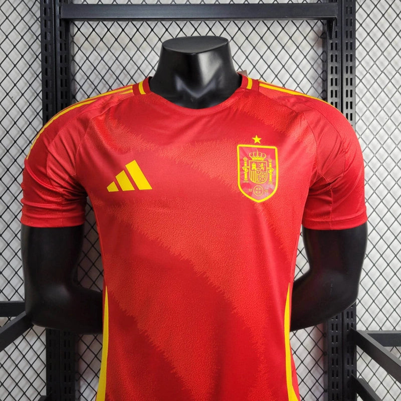 Camisa Espanha  24/25 Masculino Versão Jogador - Adidas-vermelho