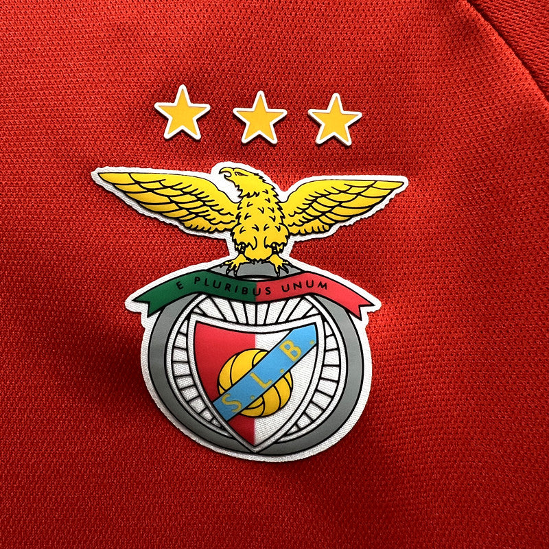 Camisa Benfica l 23/24 - Vermelha e Branca - Adidas - Masculina