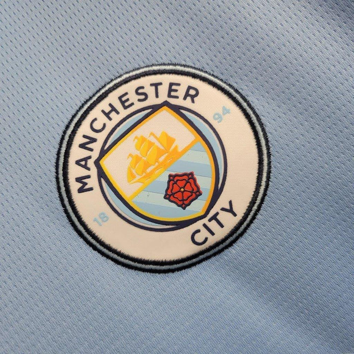 Camisa Manchester City Lançamento  24/25 - azul  - Masculina