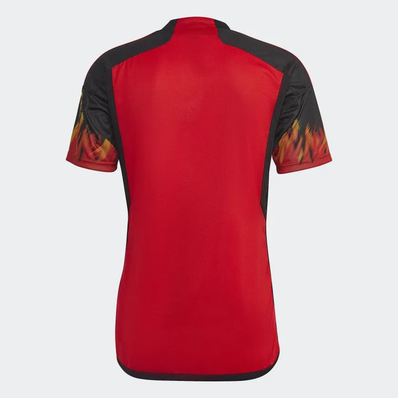 Camisa Seleção Bélgica I 22/23 Vermelha- Adidas