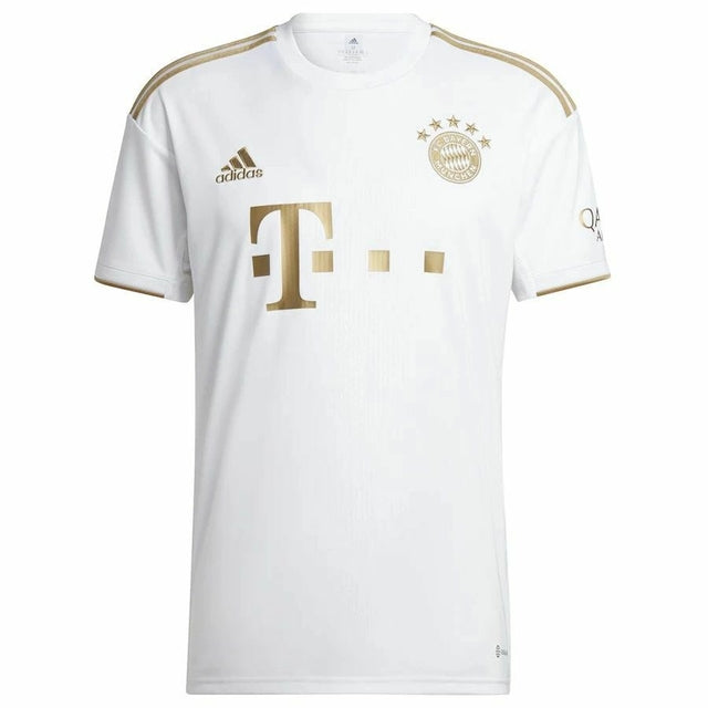 Camisa Bayern de Munique II 22/23 Branca e Dourada - Adidas