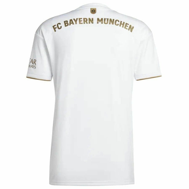 Camisa Bayern de Munique II 22/23 Branca e Dourada - Adidas