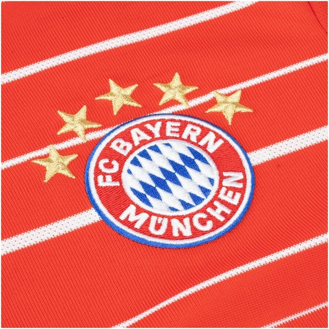 Camisa Bayern de Munique I 22/23 Vermelha e Branca - Adidas