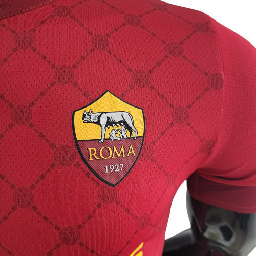 Camisa Roma I 22/23 Masculino Jogador - Vermelha