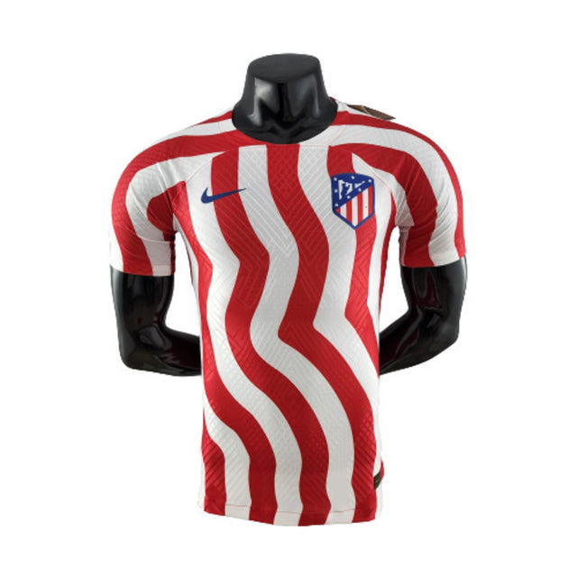 Camisa Atlético de Madrid I 22/23 Masculino Jogador - Vermelha e Branca