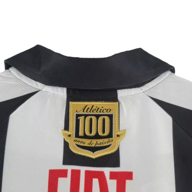 Camisa Atlético Mineiro Rêtro 2008 Preta e Branca - Lotto