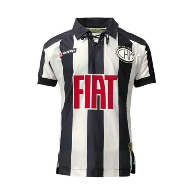 Camisa Atlético Mineiro Rêtro 2008 Preta e Branca - Lotto