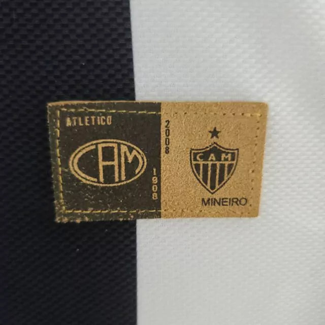 Camisa Atlético Mineiro Rêtro 2008 Preta e Branca - Lotto