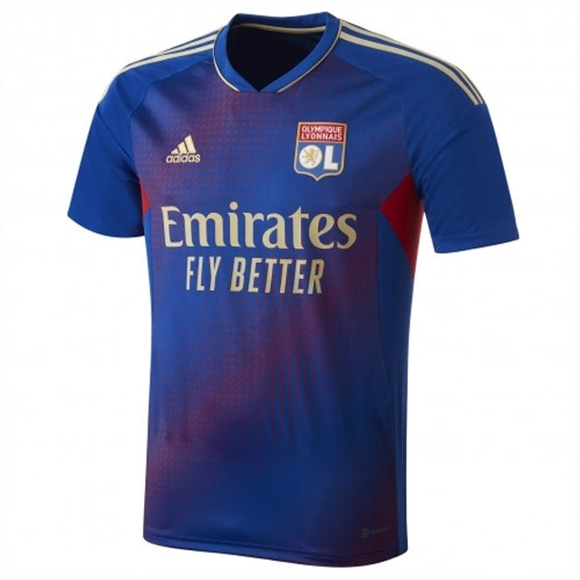 Camisa Lyon IV 22/23 Azul - Adidas