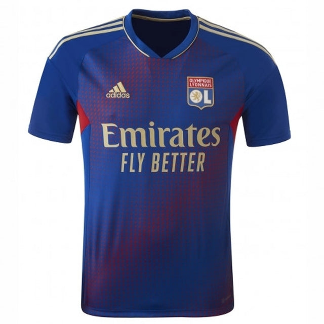 Camisa Lyon IV 22/23 Azul - Adidas