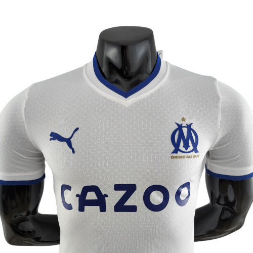 Camisa Olympique de Marseille I 22/23 Masculino Jogador - Branca