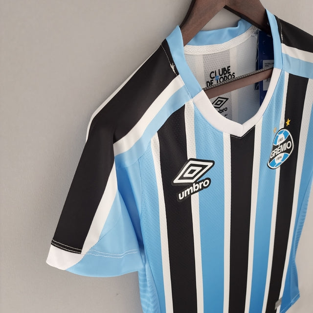 Camisa Grêmio I 22/23 Torcedor Umbro Feminina - Azul