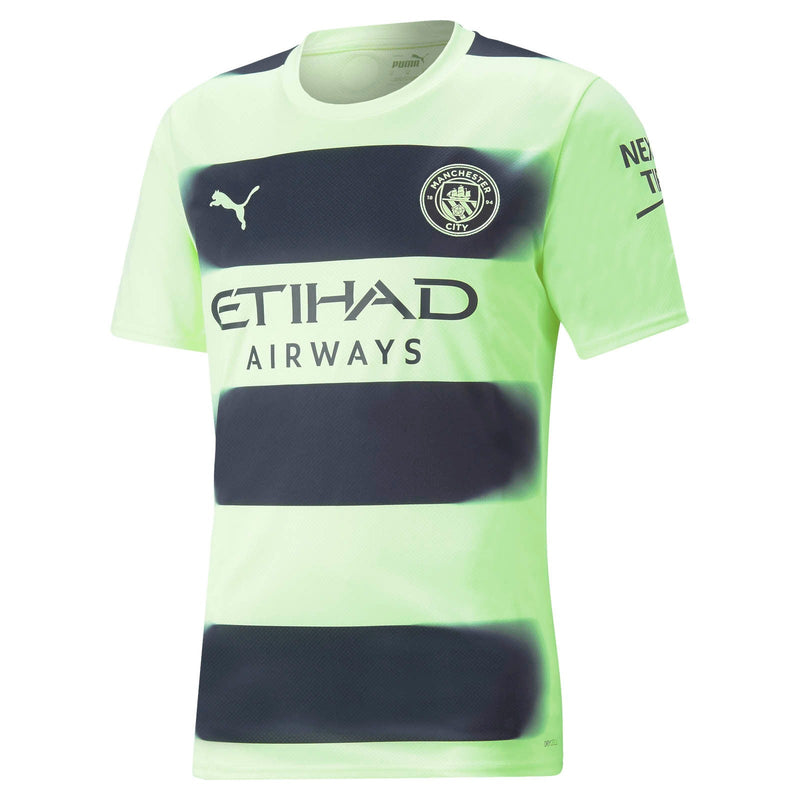 Camisa III do Manchester City Verde/Preto Third 2022/2023 – Versão Torcedor