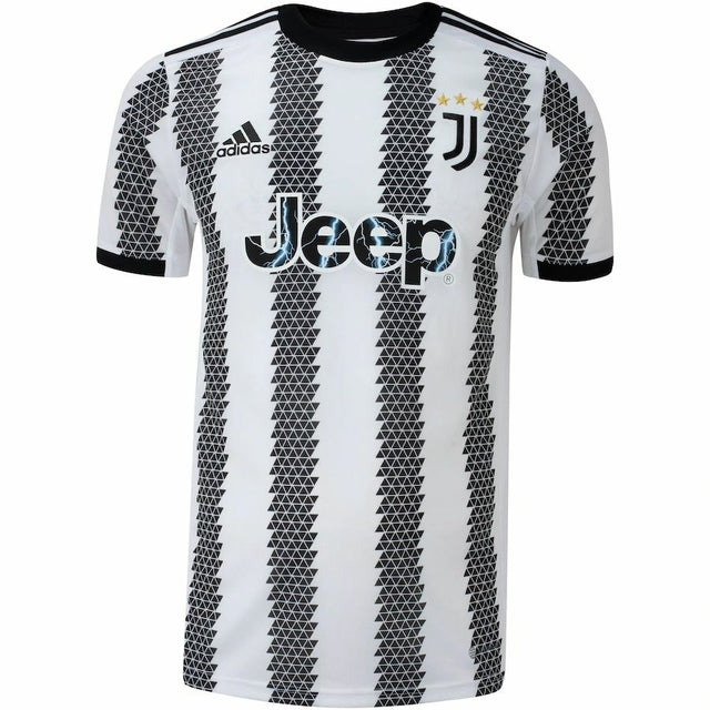 Camisa Juventus I 22/23 Preta e Branca - Adidas