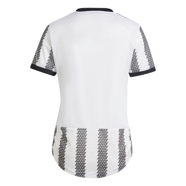 Camisa Juventus Home 22/23 Torcedor Adidas Feminina - Branco e Preto