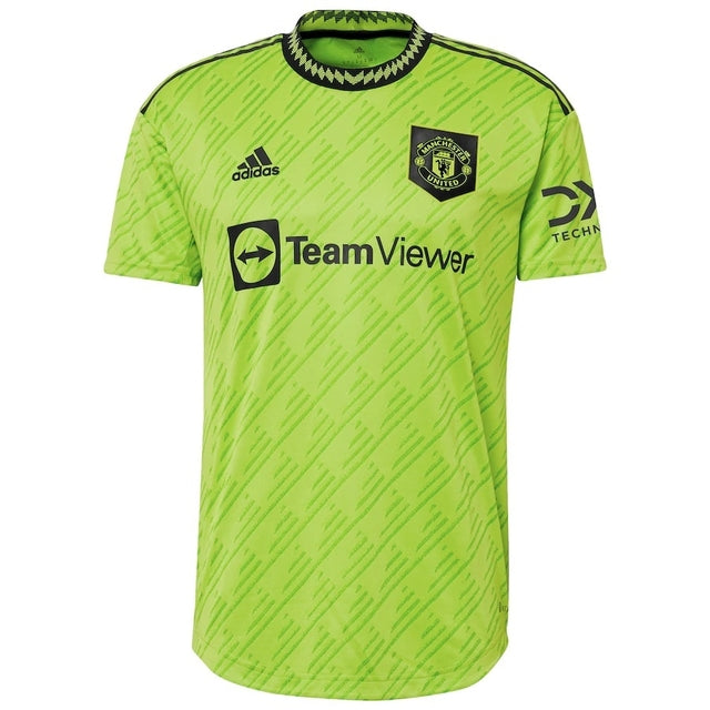 Camisa Manchester United III 22/23 Verde Limão - Adidas