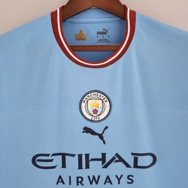 Camisa Manchester City Home 22/23 Torcedor