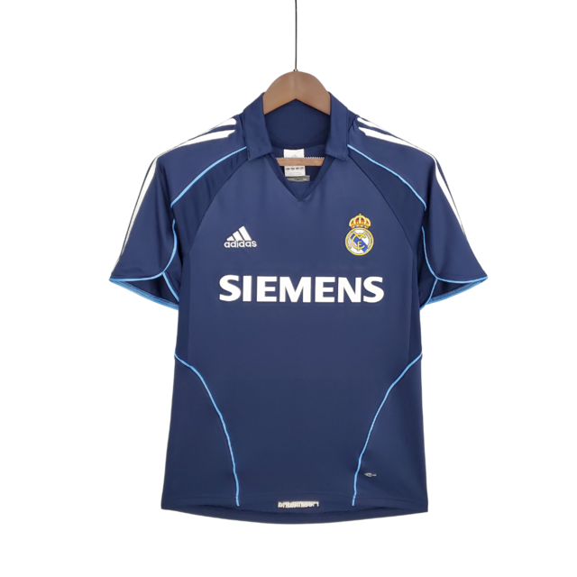 Camisa Real Madrid Retrô 2005/2006 Azul - Adidas