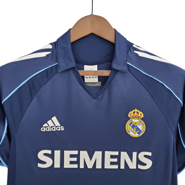 Camisa Real Madrid Retrô 2005/2006 Azul - Adidas