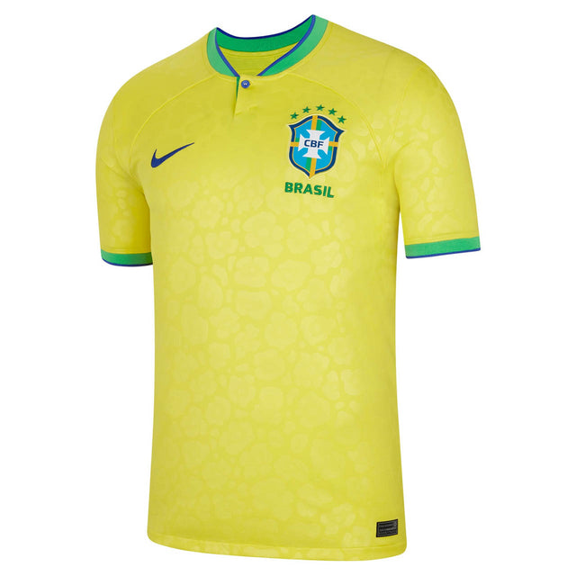 Camisa Seleção Brasileira I 2022 Torcedor Nike Masculina - Amarela