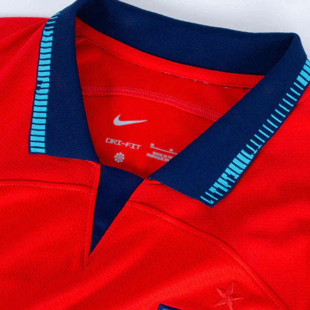 Camisa Seleção da Inglaterra Away 22/23 Torcedor Nike Masculina - Vermelha