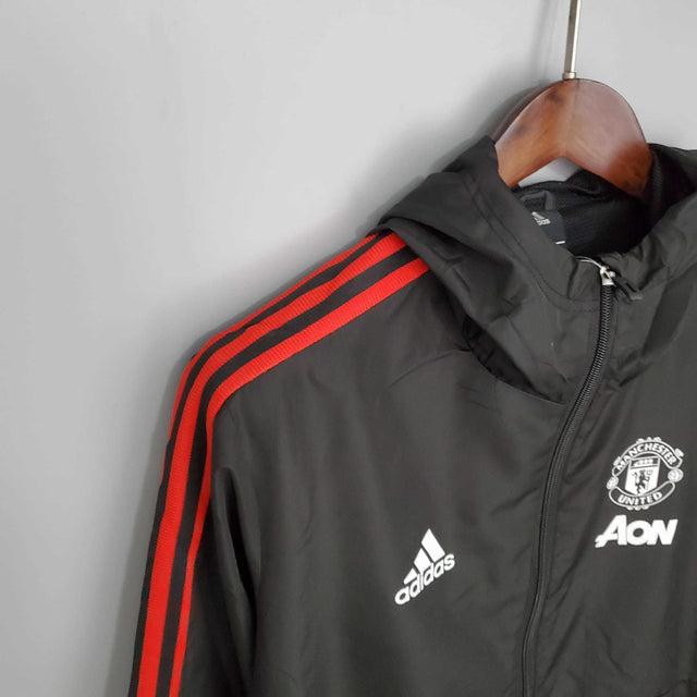 Corta Vento Manchester United Preto- Adidas