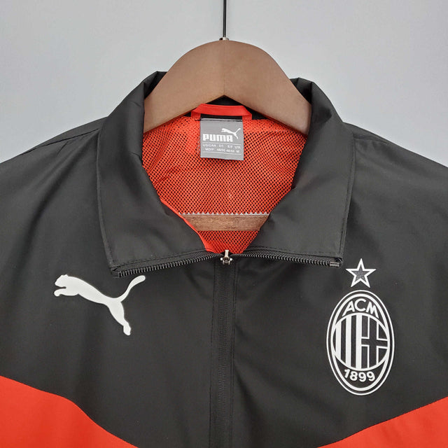 Corta Vento Milan Preto e Vermelho - Puma