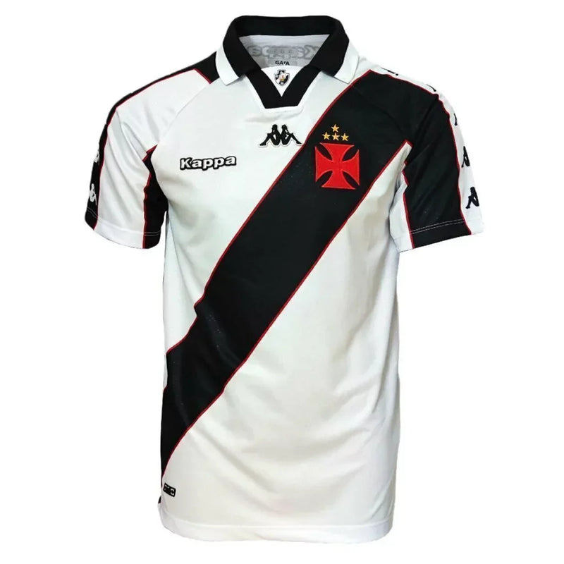 Camisa Vasco Retrô I 1997 Torcedor Kappa Masculina - Branca