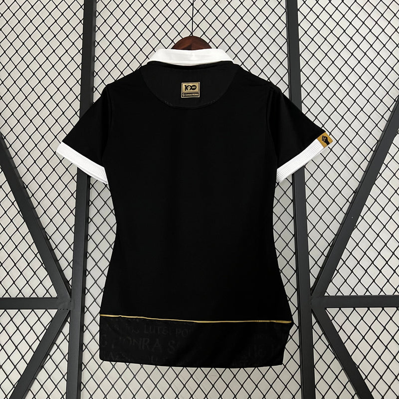 Camisa Vasco III Torcedor 23/24 Feminina - Preto