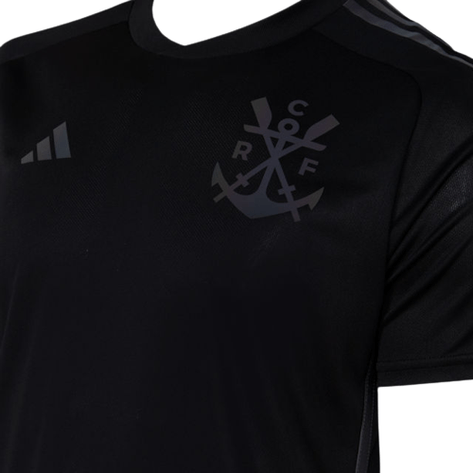 Camisa Flamengo III 23/24 Adidas Masculina - All Black