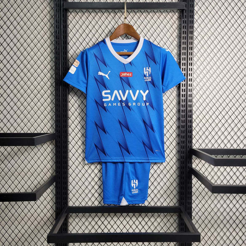 Conjunto Infantil Alhilal  23/24 - LANÇAMENTO