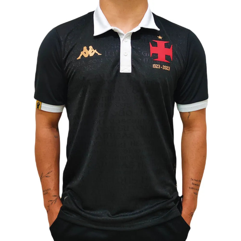 Camisa Vasco da Gama III 23/24 Masculino - Preto