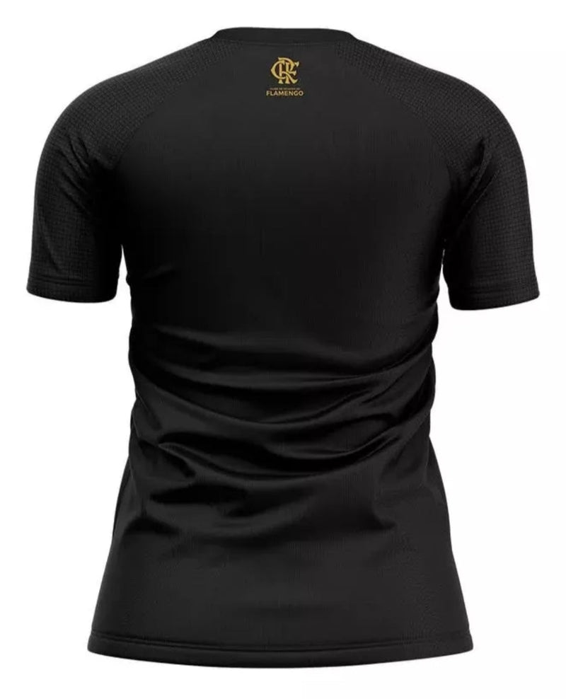 Camisa Flamengo Phase Torcedor Feminino - Preto