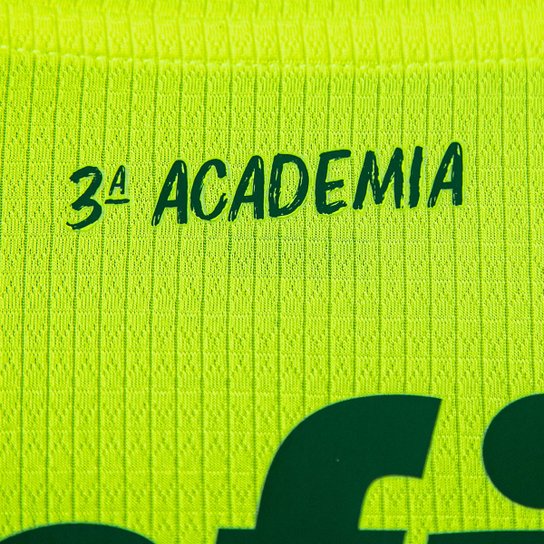 Camisa Palmeiras III 23/24 Torcedor Puma Masculina - Amarelo Fluorescente