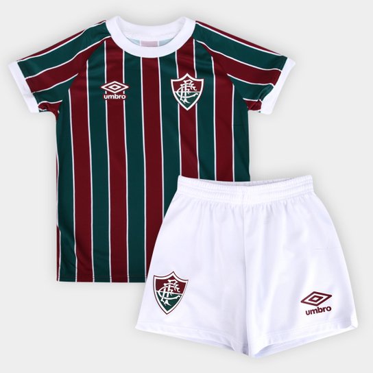 Conjunto Infantil Fluminense I 23/24 - LANÇAMENTO