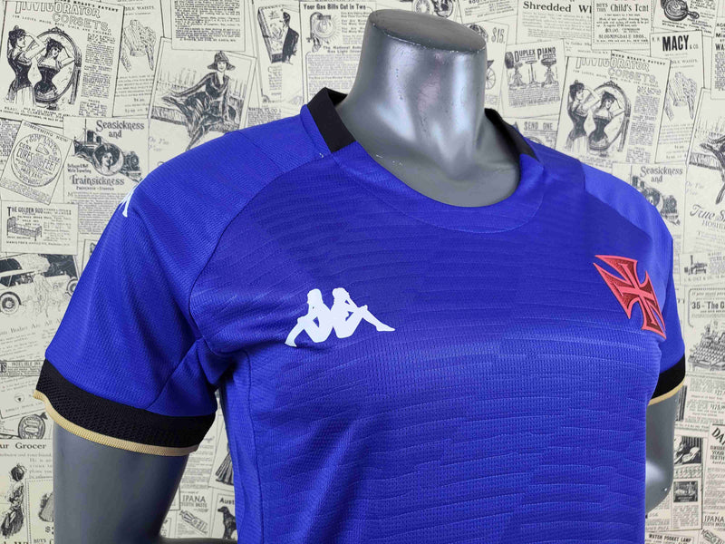 Camisa Kappa Vasco 23/24 Goleiro Feminina - Azul Royal