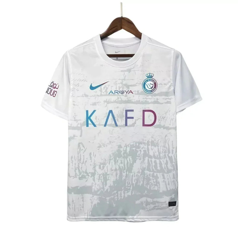 Camisa Al Nassr Third 23/24 Torcedor Masculina - Branco